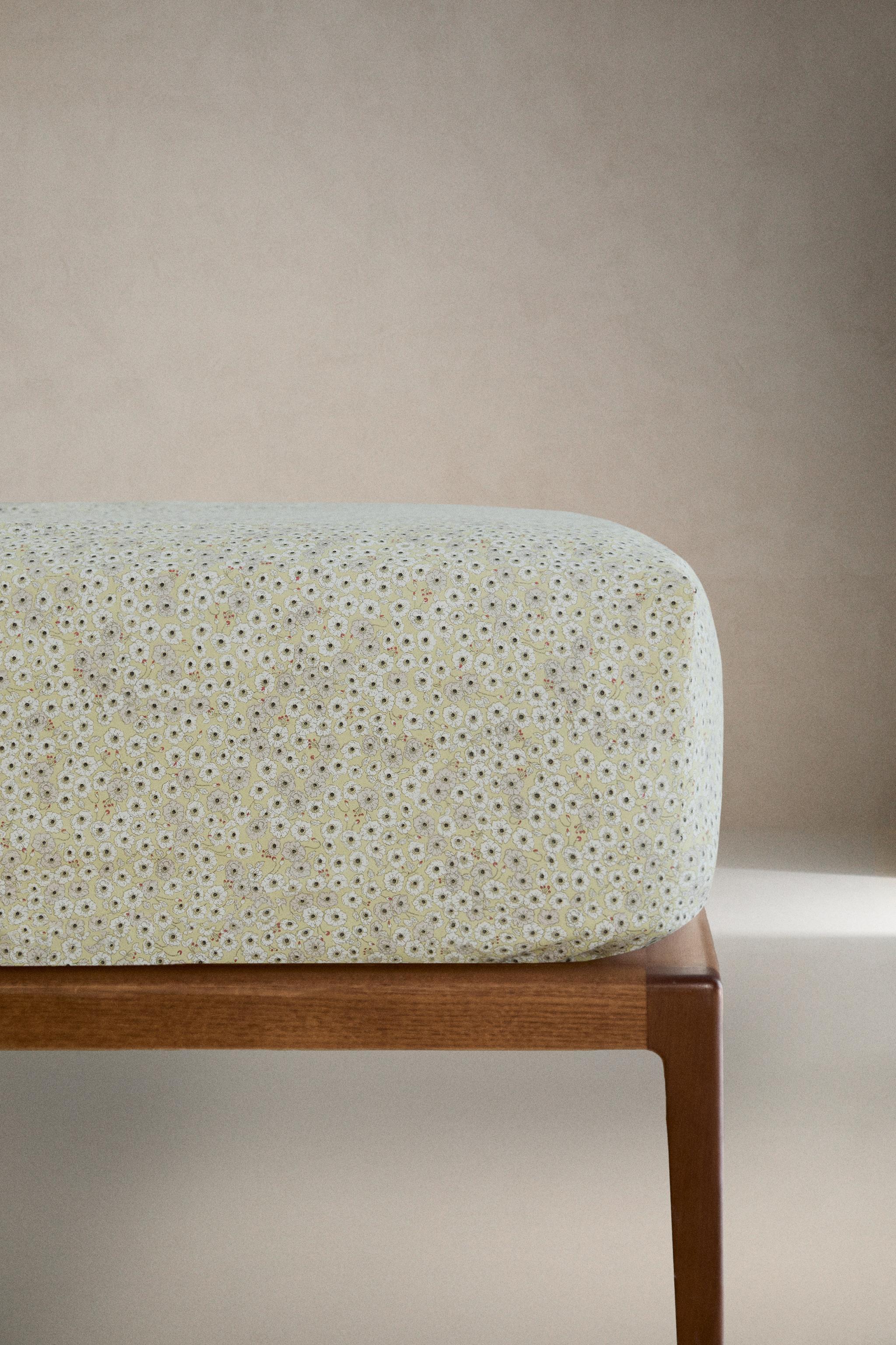 KIDS’ FLORAL FITTED SHEET